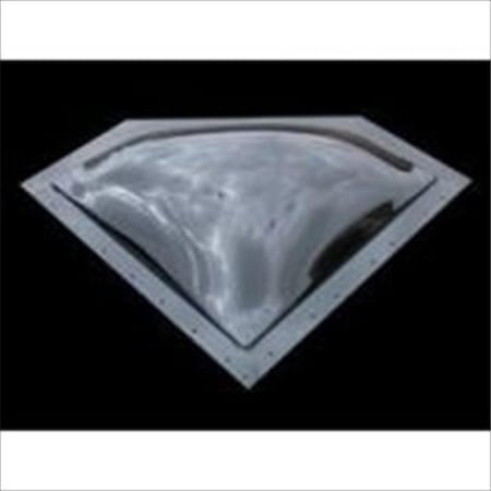 NSL279S 27 X 9 In. Neo Angle Skylight Exterior Dome; Smoke